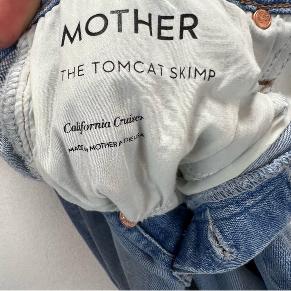 MOTHER The Tomcat Skimp Straight Leg Jeans Size 28 Color California Cruiser - Picture 9 of 11